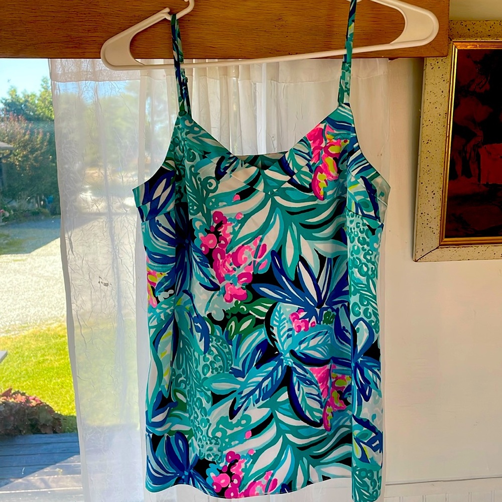 Lilly Pulitzer Foral Tank Top, XS